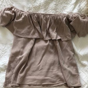 Off the shoulder top